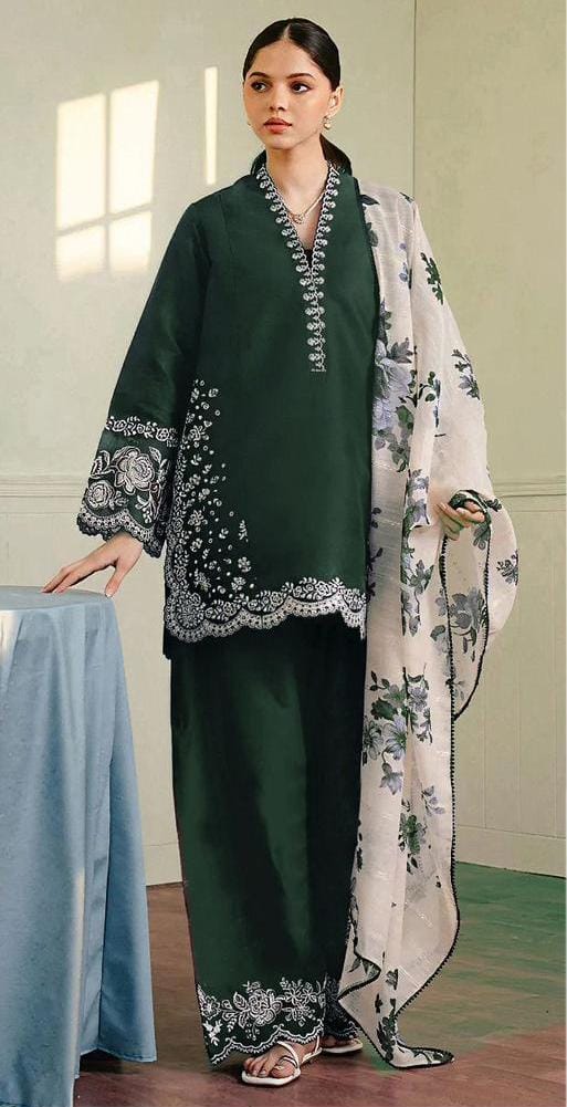 Summer Lawn Embroidery 3pcs Collection AYL3-10755