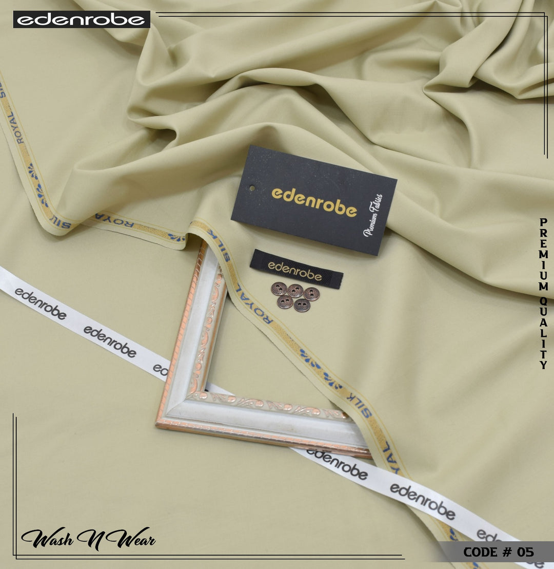 Royal Silk Edenrobe Premium Wash & Wear 4 season Suit Pista