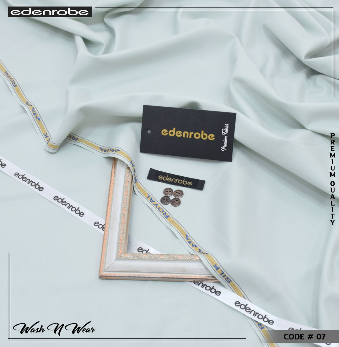 Royal Silk Edenrobe Premium Wash & Wear 4 season Suit Minty