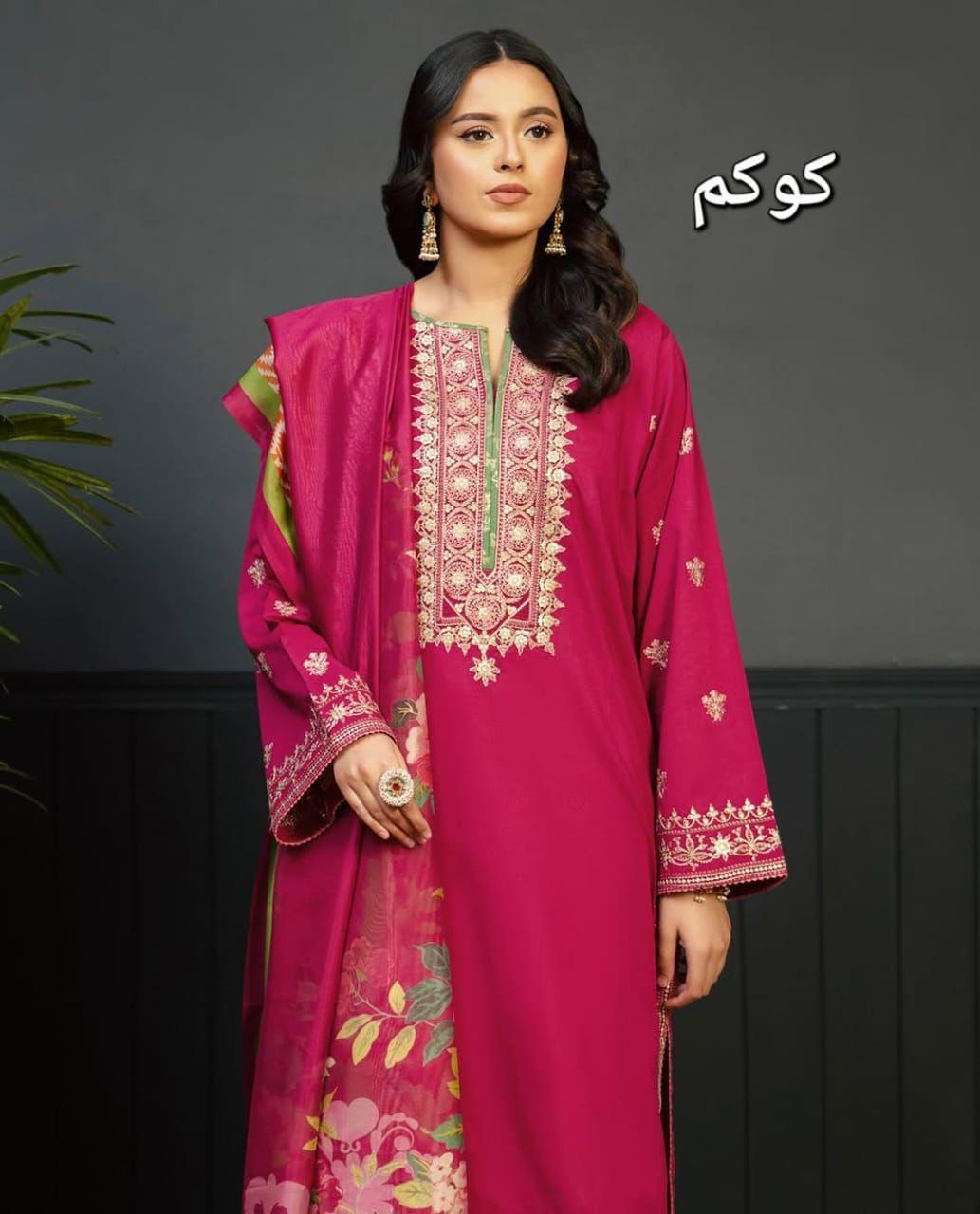 Summer Lawn 3pcs Embroidery Collection AYL3-11036