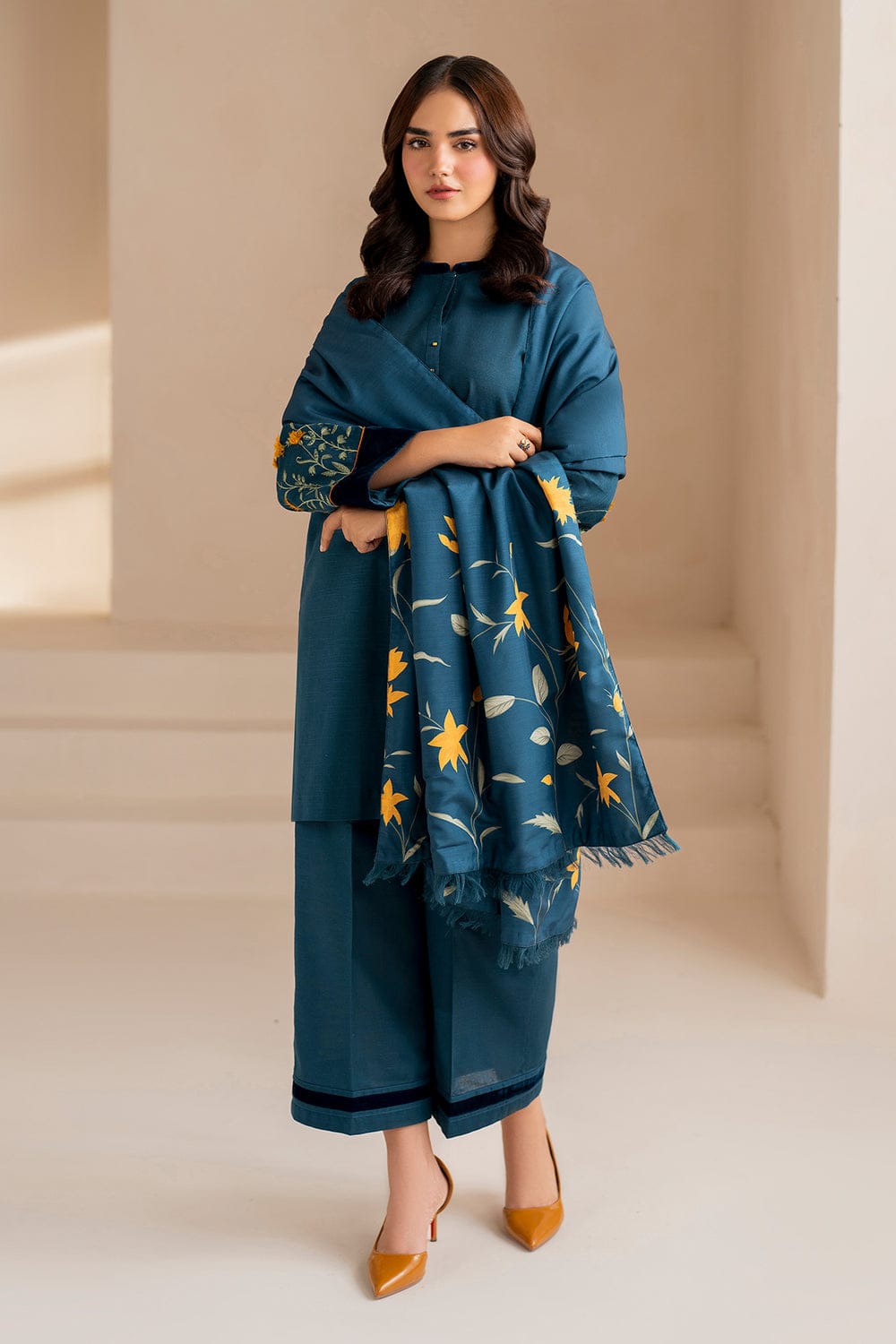 Summer Lawn 3pcs Embroidery Collection AYL3-11029