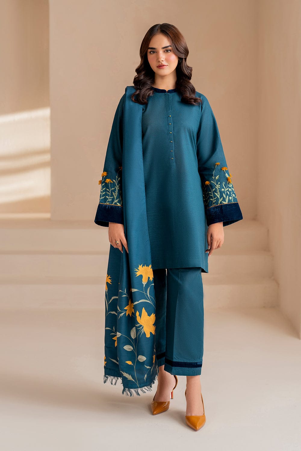 Summer Lawn 3pcs Embroidery Collection AYL3-11029