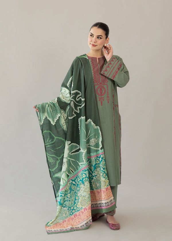 Summer Lawn 3pcs Embroidery Collection AYL3-11024