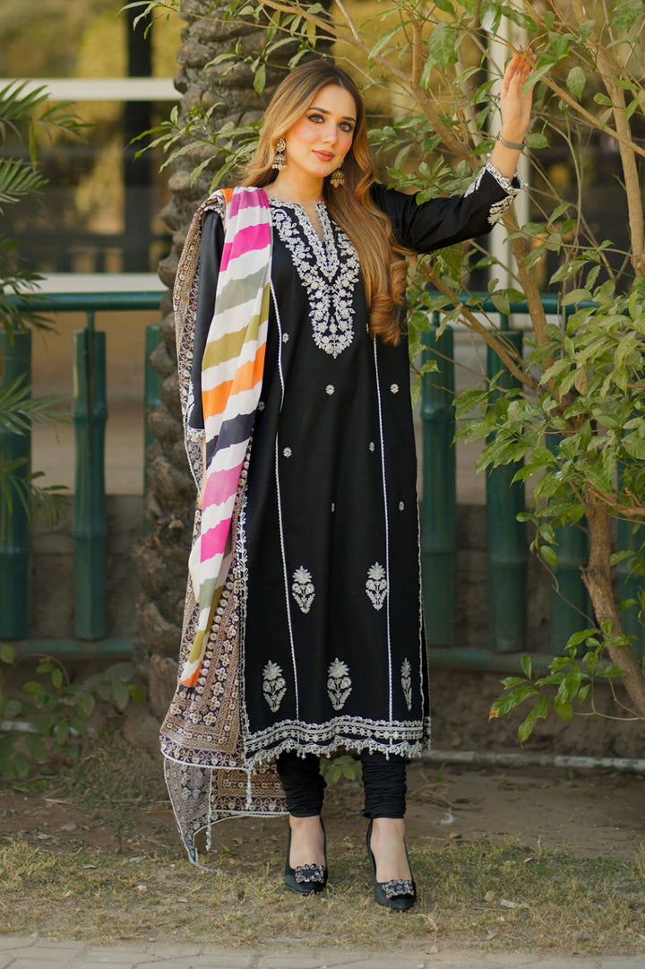 Summer Lawn 3pcs Embroidery Collection AYL3-11023