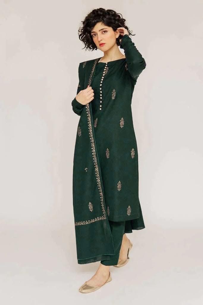 Summer Lawn 3pcs Embroidery Collection AYL3-11018