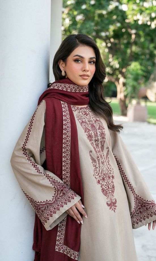 Summer Lawn 3pcs Embroidery Collection AYL3-11014