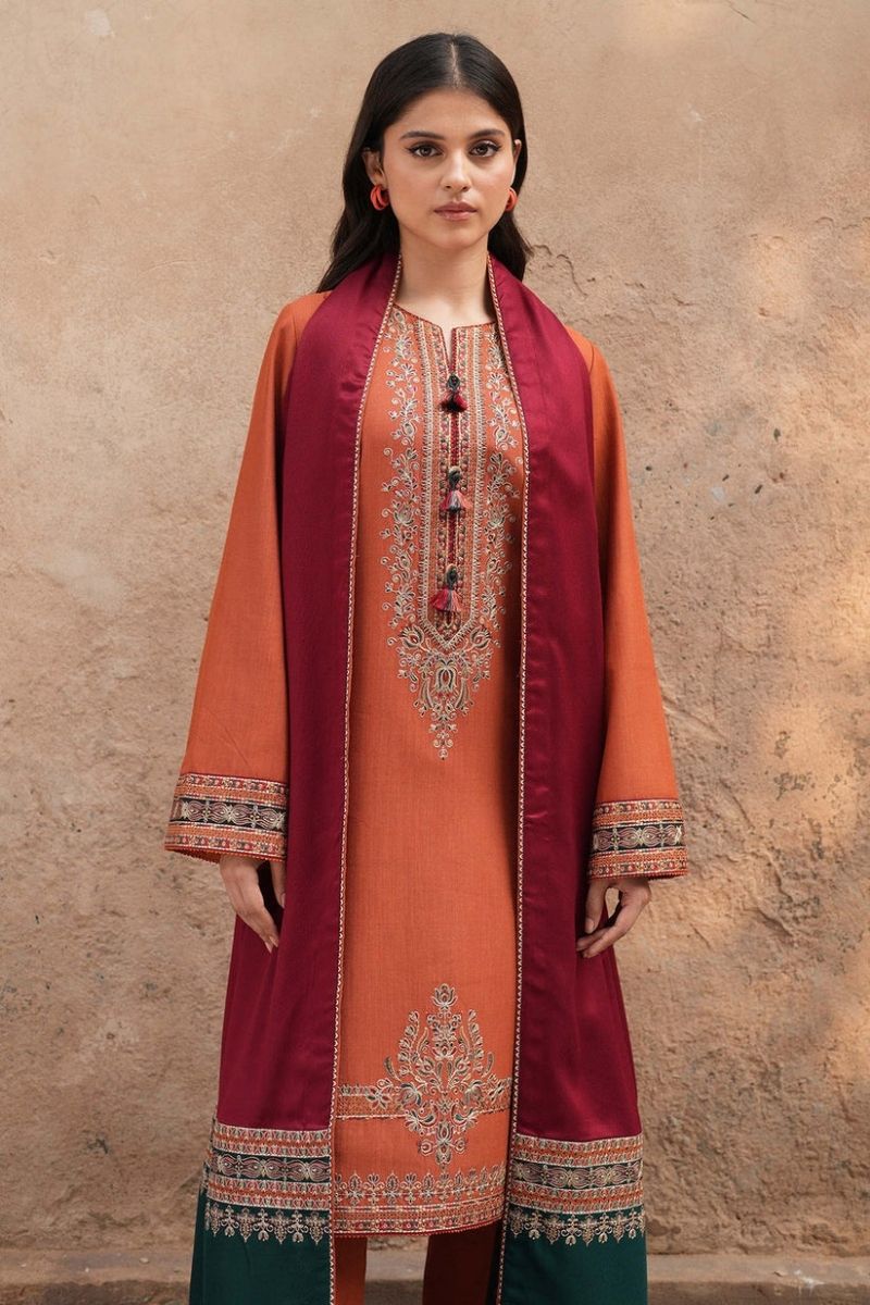 Summer Lawn 3pcs Embroidery Collection AYL3-11011