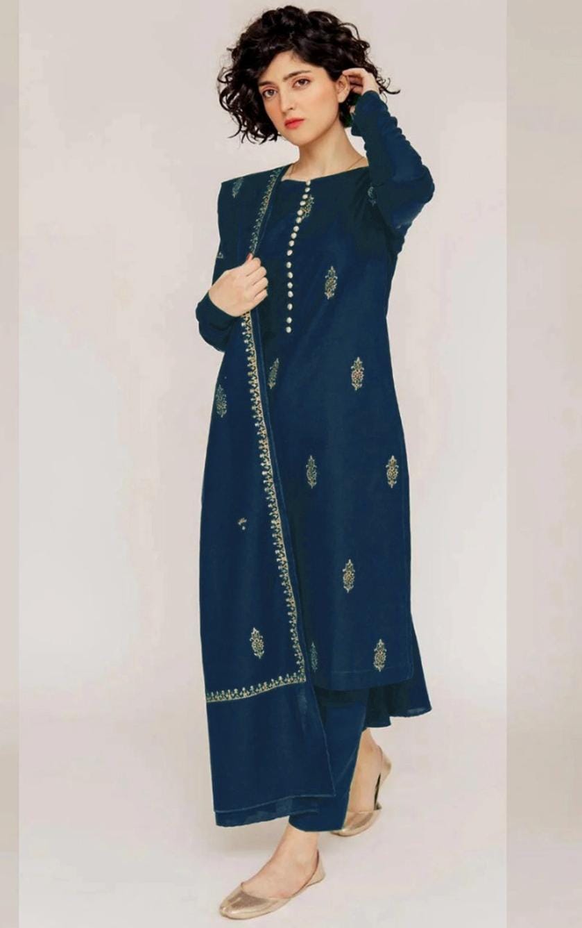 Summer Lawn 3pcs Embroidery Collection AYL3-11006