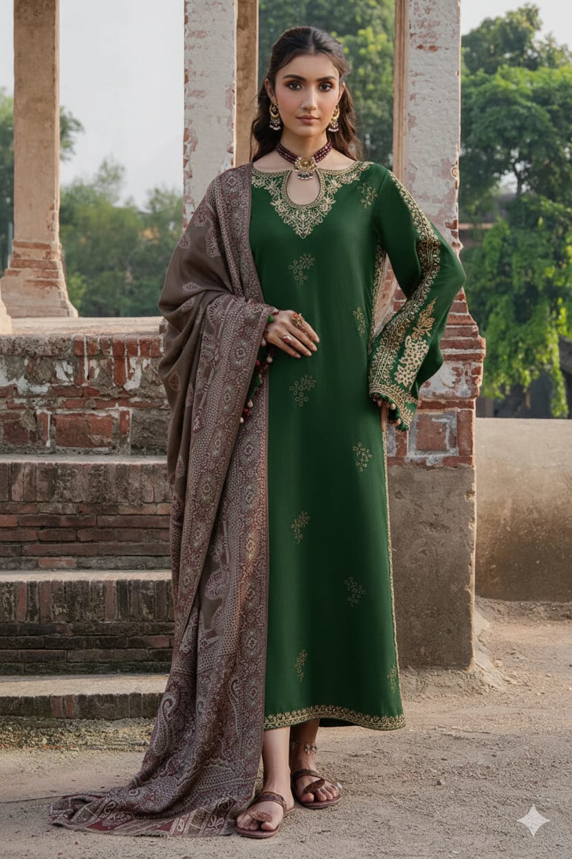 Summer Lawn 3pcs Embroidery Collection AYL3-11005