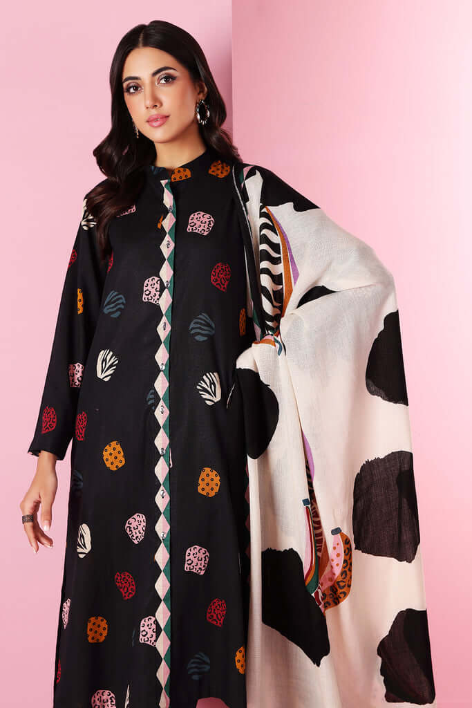 Summer Lawn 3pcs Embroidery Collection AYL3-11002