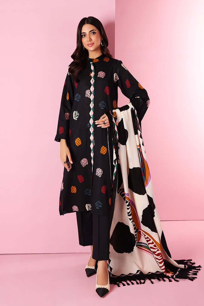 Summer Lawn 3pcs Embroidery Collection AYL3-11002