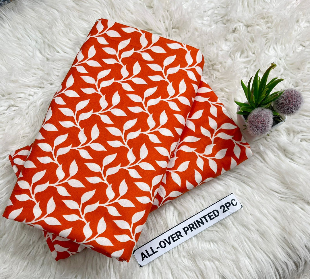 Summer Cotton All over 2pcs Premium Amber Leaves