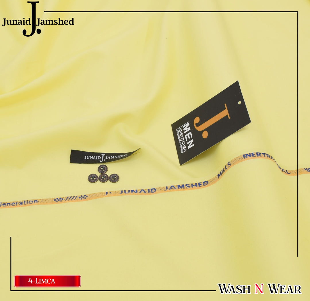 J. Junaid Jamshaid Online Premium Wash & Wear Suiting For Men Limca