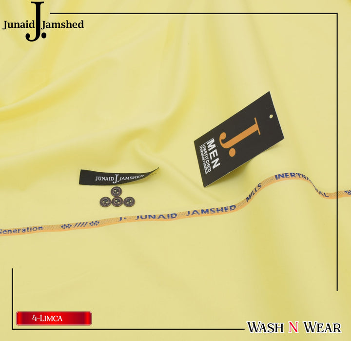 J. Junaid Jamshaid Online Premium Wash & Wear Suiting For Men Limca