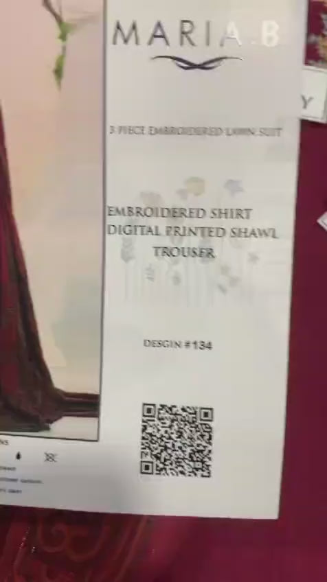 Summer Lawn Embroidery 3pcs Collection AYL3-10716