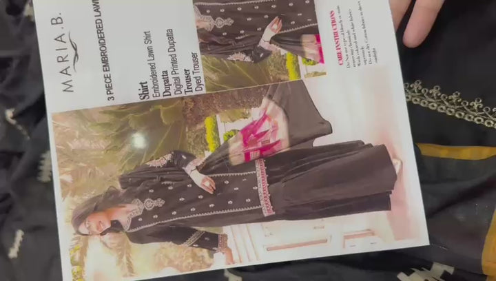 Summer Lawn Embroidery 3pcs Collection AYL3-10751