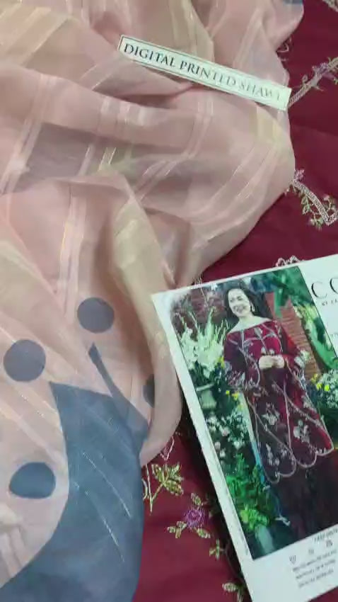 Summer Lawn Embroidery 3pcs Collection AYL3-10725