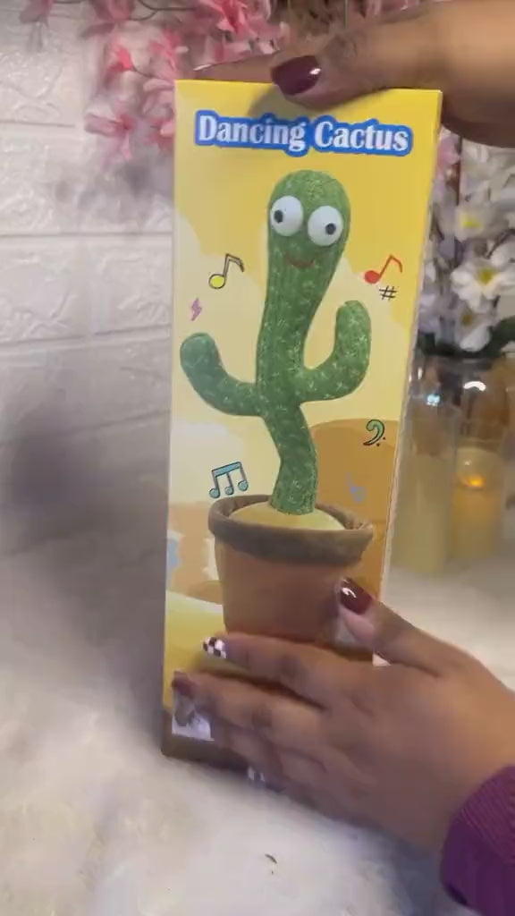 Dancing Cactus Baby Talking Toy