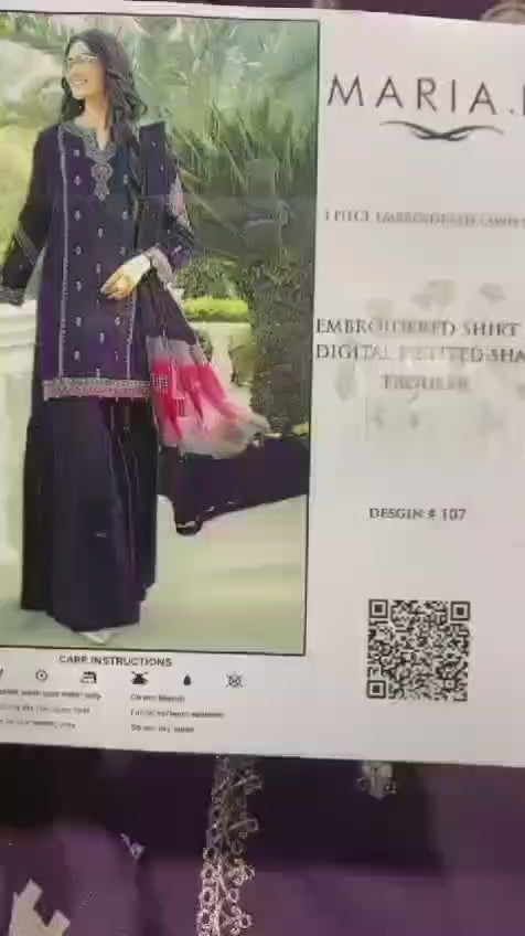 Summer Lawn Embroidery 3pcs Collection AYL3-10731