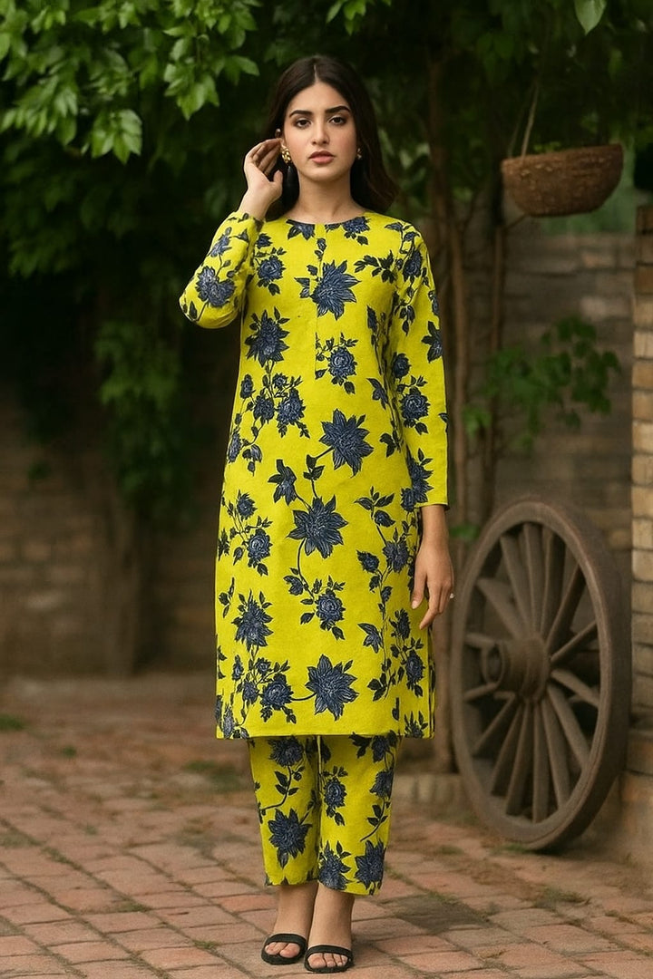 Micro Polo Cotton 2pcs Suit Sunshine Noir