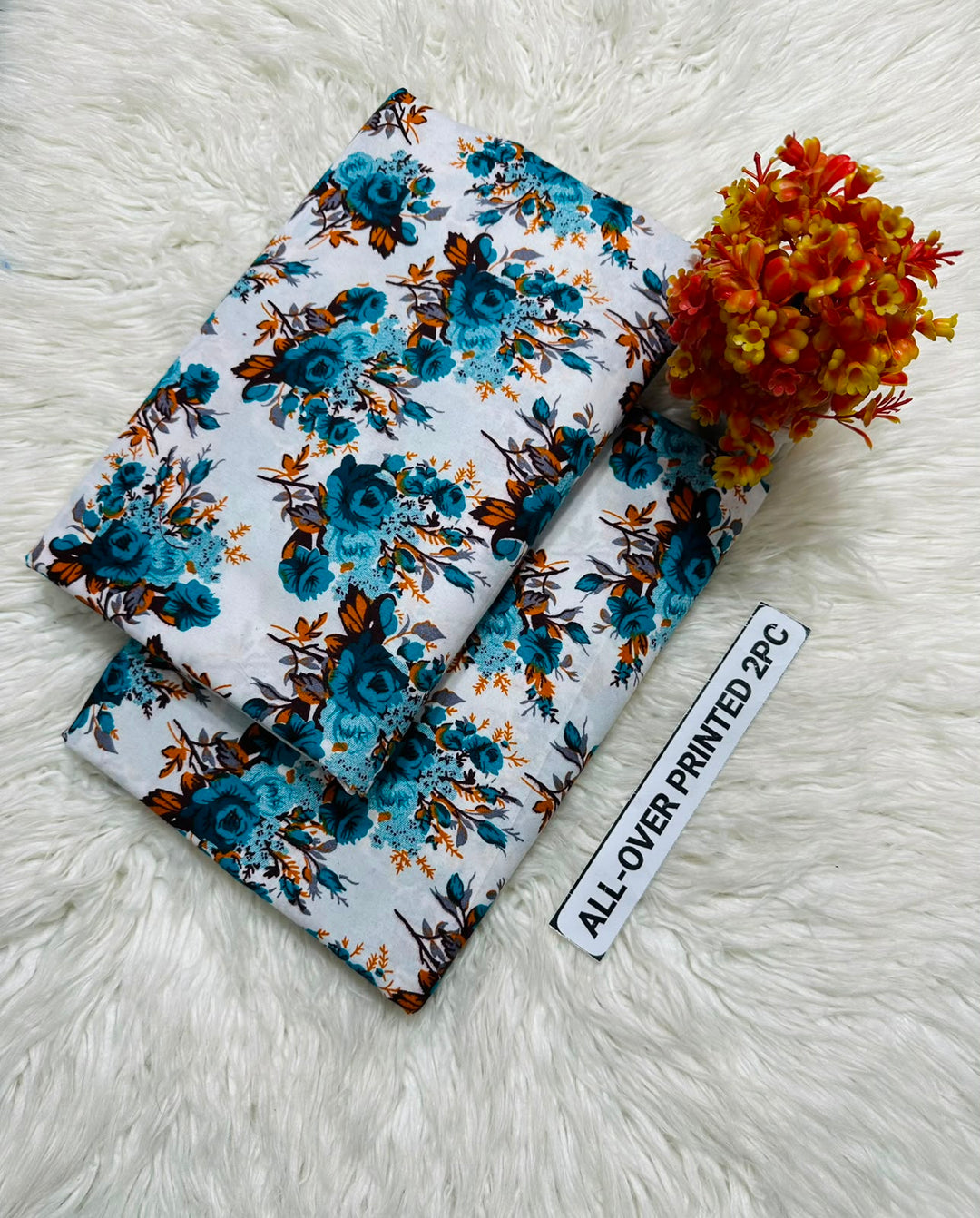 Summer Cotton All over 2pcs Premium NW White zink FL