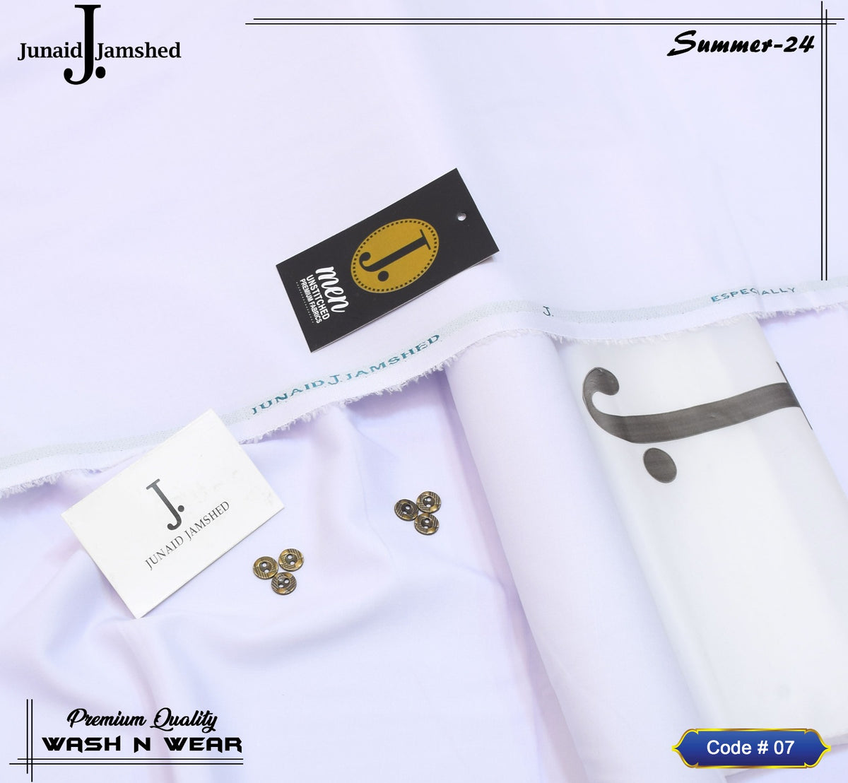 J. By Junaid Jamshed Super Summer Wash & Wear Collection 007