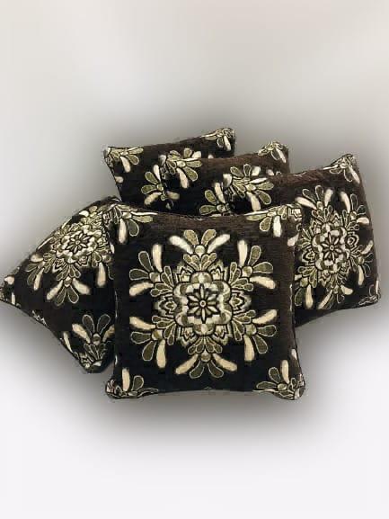 Luxury Velvet Jacquard Cushion Covers Pack of 5 AYCSH-00918