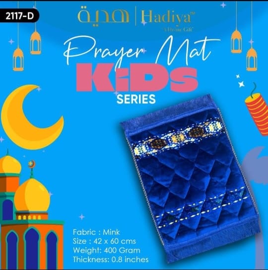 Export Quality Velvet Foam Prayer Mat Jainamaz for kids HD009911