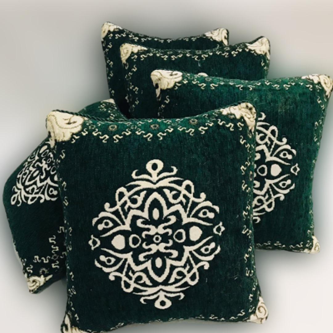 Luxury Velvet Jacquard Cushion Covers Pack of 5 AYCSH-00914