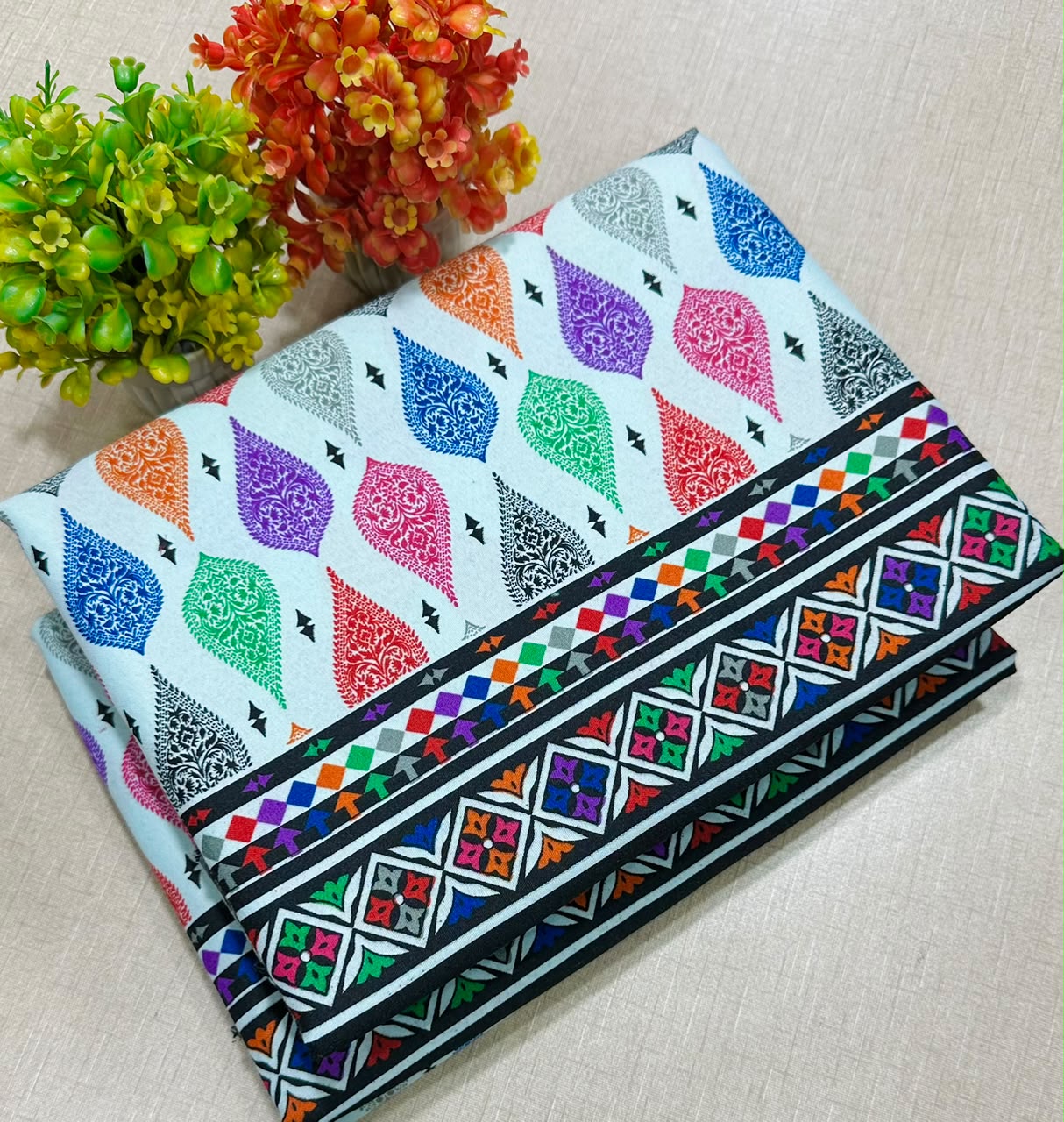 Summer Cotton All over 2pcs Premium Sky Multi JMK TMB