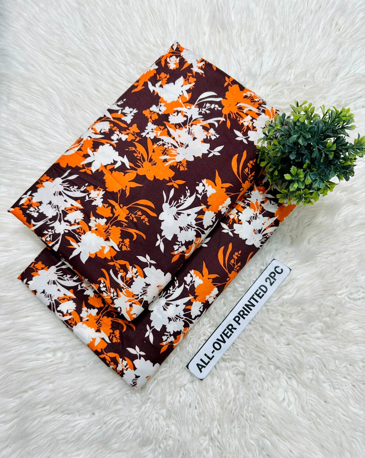 Summer Cotton All over 2pcs Premium Brown JNG