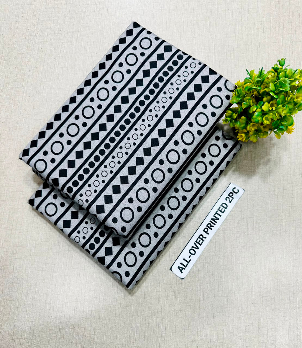 Summer Cotton All over 2pcs Premium BS Grey CHN