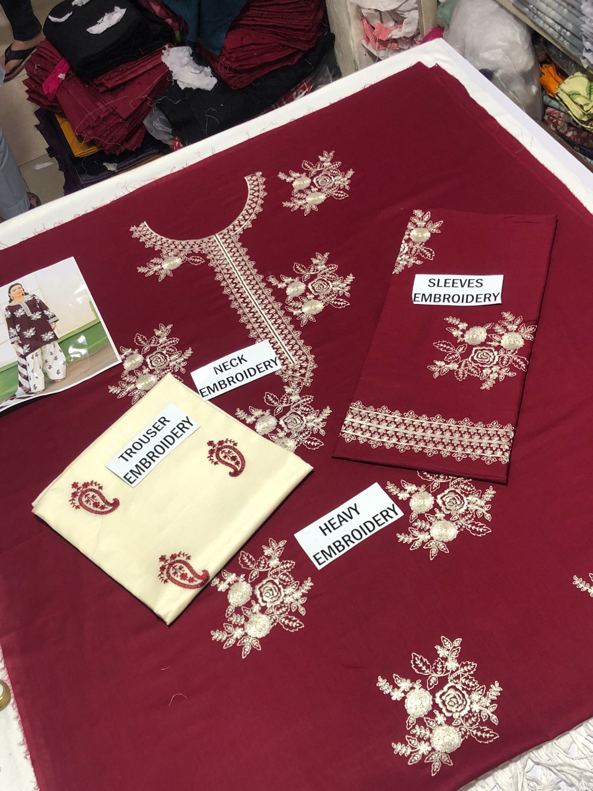 Premium Lawn Embroidery 2pcs AYAS1st 00801