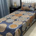 3D Crystal Cotton Single Pair Bedsheet AM3DS-00169