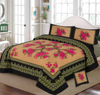 4Pcs 3D Panel Bedsheet Luxury King Size Bedsheets AYPN-00139