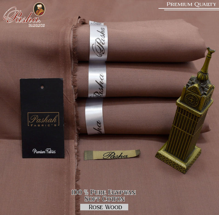 Pasha Fabrics Pure Egyptian Cotton Suit Men Fashion