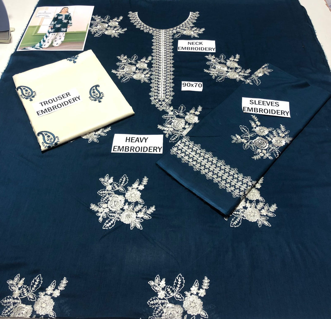 Premium Lawn Embroidery 2pcs AYAS1st 00799
