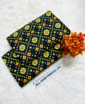 Summer Cotton All over 2pcs Premium Black Yellow CHN