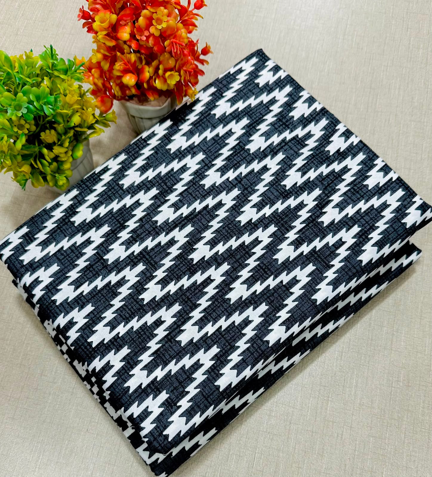 Summer Cotton All over 2pcs Premium Monochrome Pulse