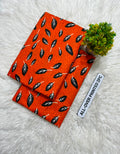 Summer Cotton All over 2pcs Premium NW Red Black leaf
