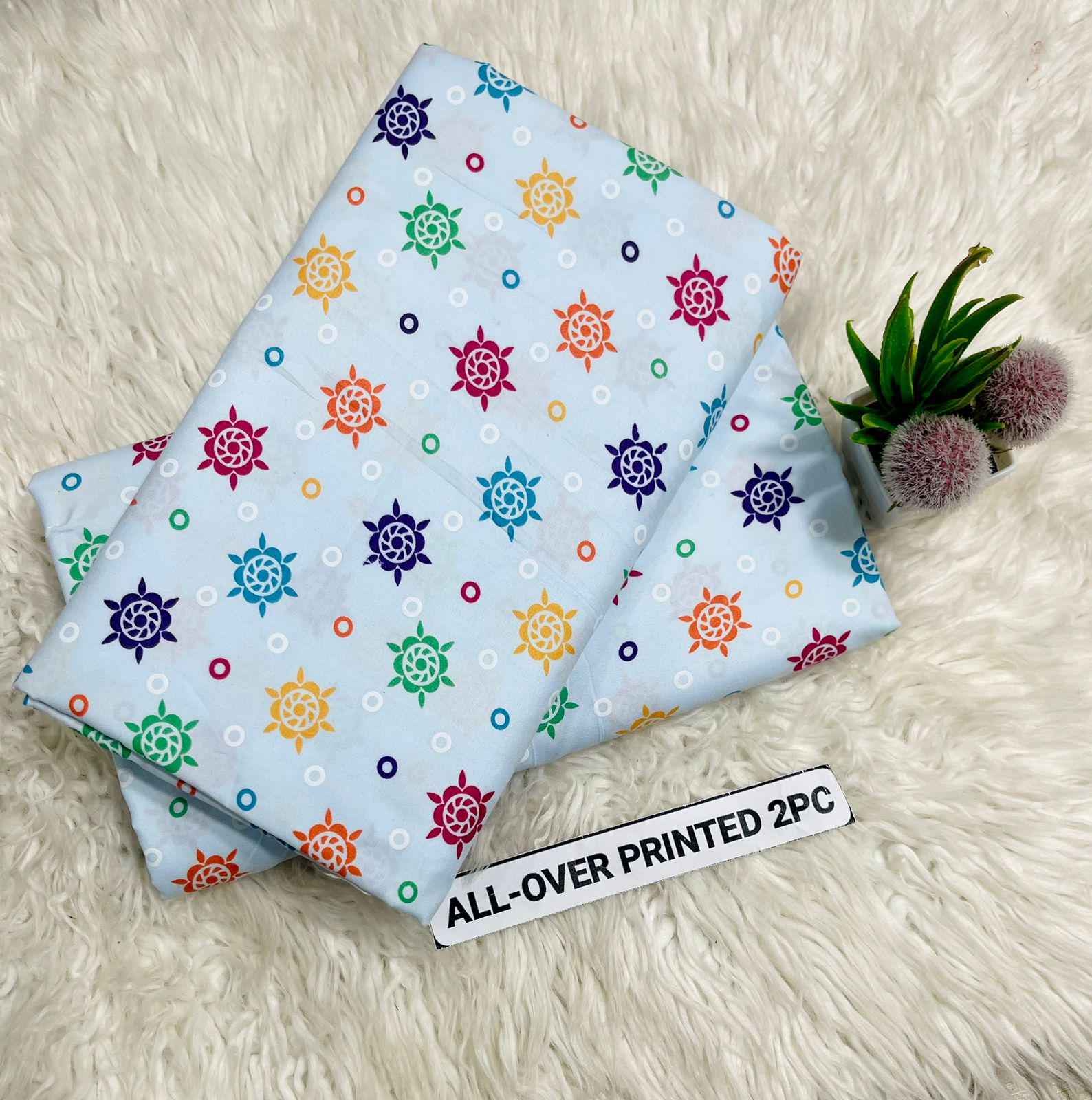 Summer Cotton All over 2pcs Premium Sky Sun