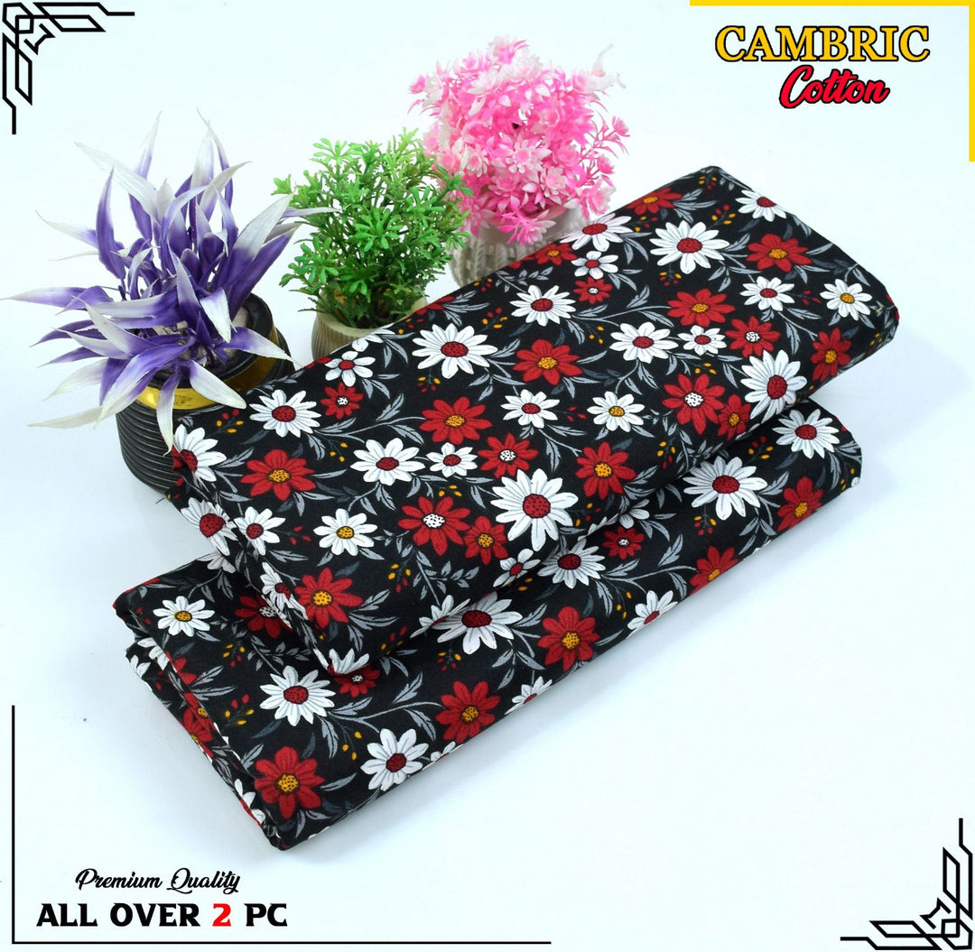 Micro Polo Cotton 2pcs Suit New Black white