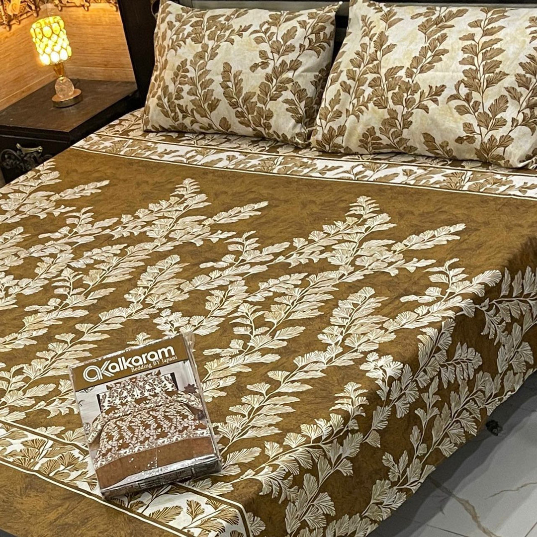 Cotton Salonika King Size Double Bedsheet AYDN-00207