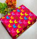 Summer Cotton All over 2pcs Premium Redish Butterfly NW