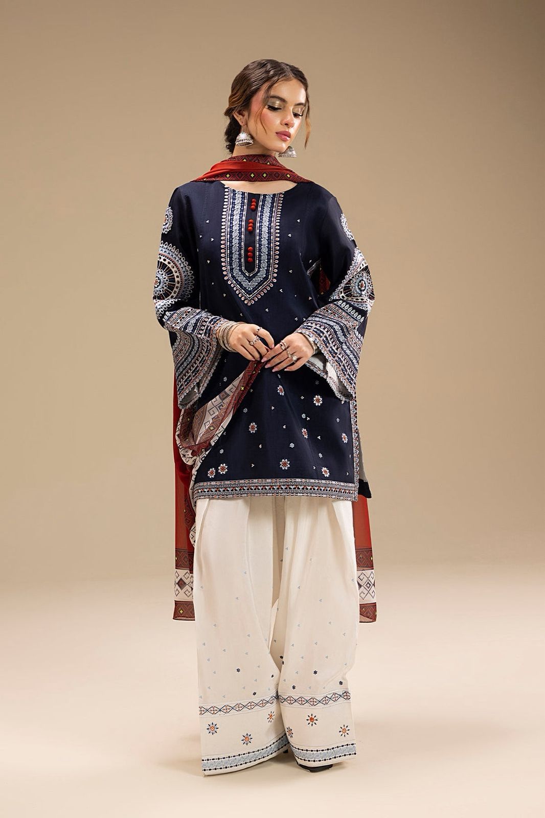 Summer Lawn Embroidery 3pcs Collection AYL3-10714