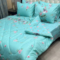 Luxury 6pcs Double Razai Set Cotton Stuff 00137