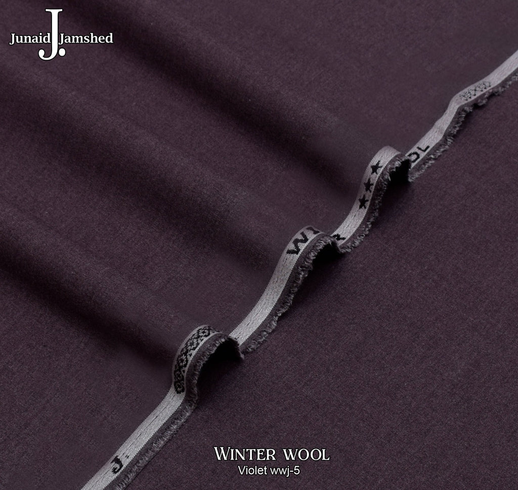 J. Junaid Jamshid Winter Wool Men suiting AYJWL-00156