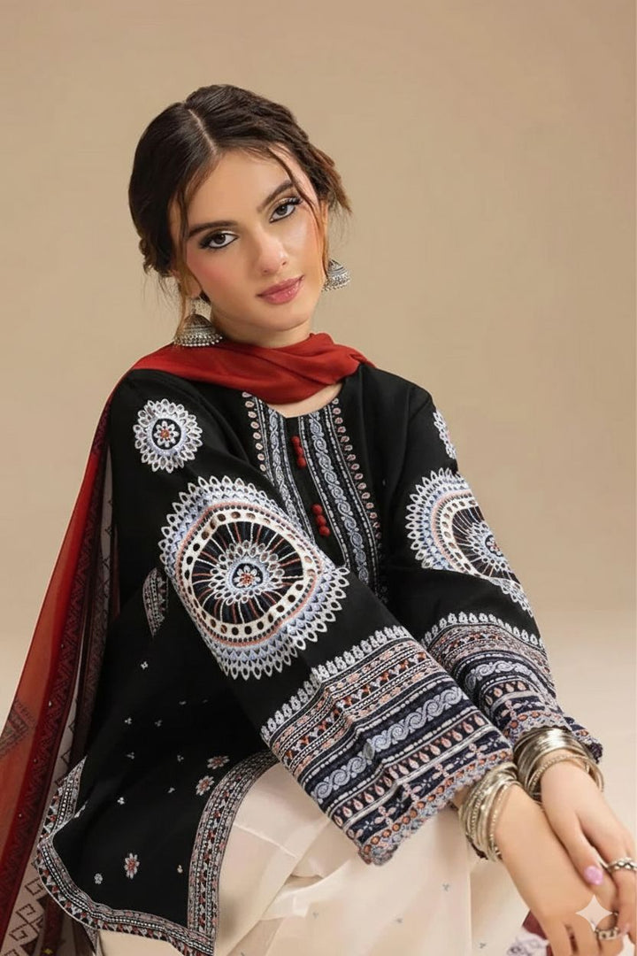 Summer Lawn Embroidery 3pcs Collection AYL3-10712