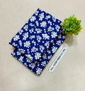 Summer Cotton All over 2pcs Premium Blue White Floral
