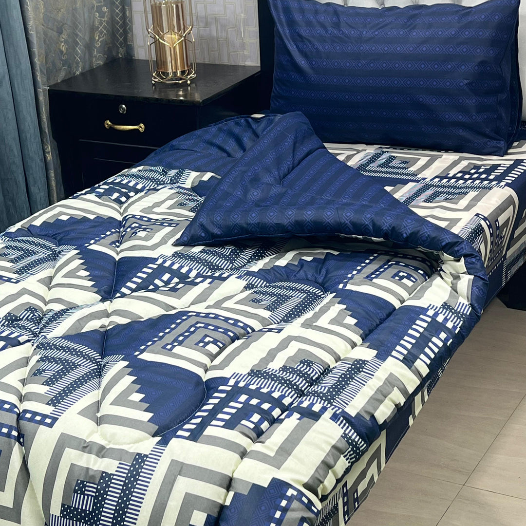 Single Bed Razai Set 3pcs AYRZS-00108